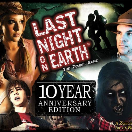 Imagen de juego de mesa: «Last Night on Earth: The Zombie Game – 10 Year Anniversary Edi»
