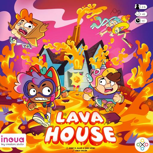 Imagen de juego de mesa: «Lava House»