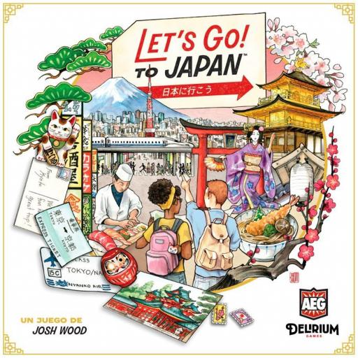Imagen de juego de mesa: «Let's Go! To Japan»