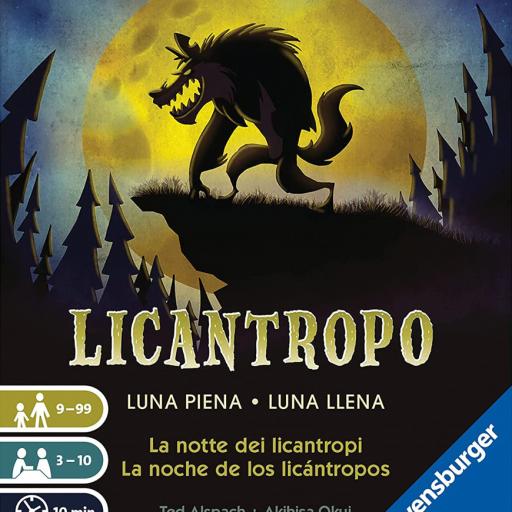 Imagen de juego de mesa: «Licantropo: Luna Llena »
