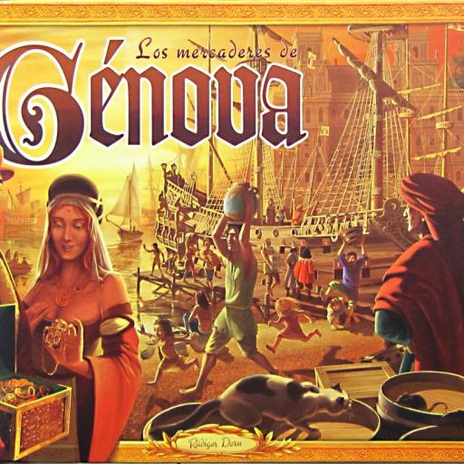 Imagen de juego de mesa: «Los mercaderes de Génova»