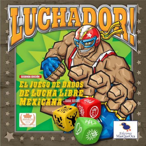 Imagen de juego de mesa: «¡Luchador! El Juego de Dados de Lucha Libre Mexicana»