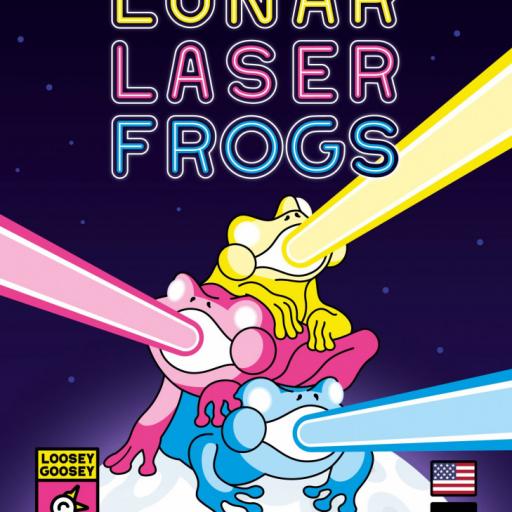 Imagen de juego de mesa: «Lunar Laser Frogs»