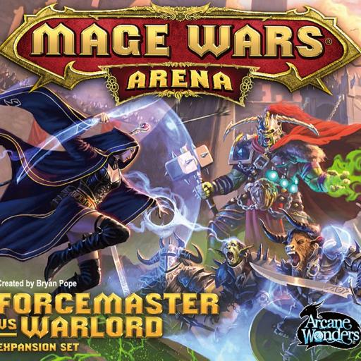 Imagen de juego de mesa: «Mage Wars: Forcemaster vs. Warlord»