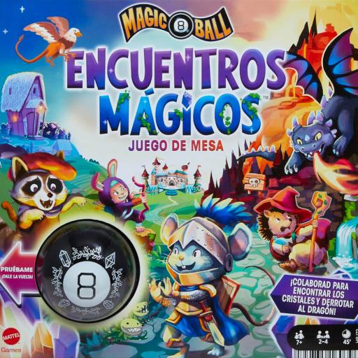 Imagen de juego de mesa: «Magic 8 Ball: Encuentros Mágicos»