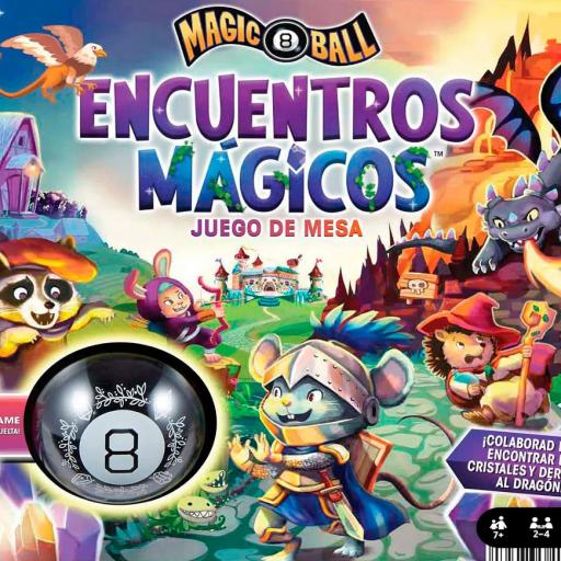 Imagen de juego de mesa: «Magic 8 Ball: Encuentros Mágicos – Juego de Mesa»