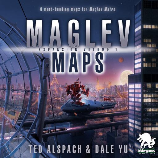 Imagen de juego de mesa: «Maglev Maps: Volume 1»