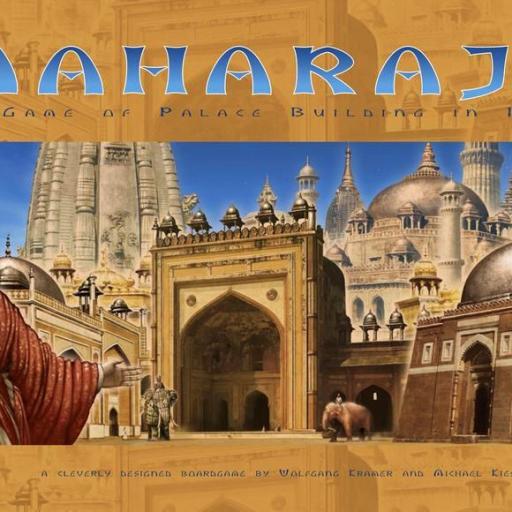 Imagen de juego de mesa: «Maharaja: The Game of Palace Building in India»
