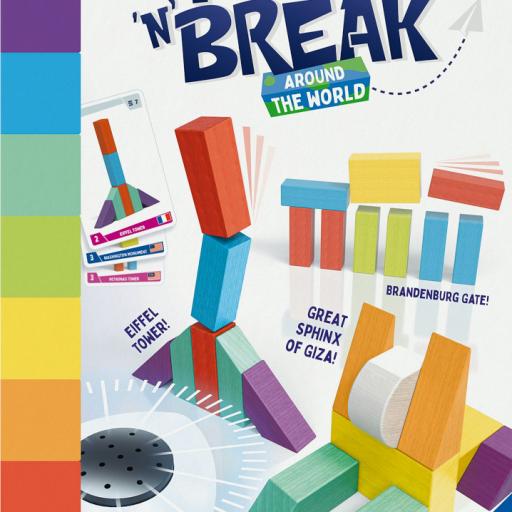 Imagen de juego de mesa: «Make 'n' Break: Around the World»