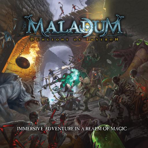Imagen de juego de mesa: «Maladum: Dungeons of Enveron»