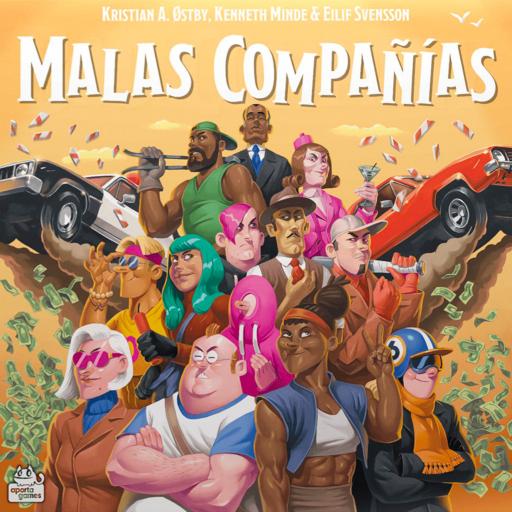 Imagen de juego de mesa: «Malas Compañías»