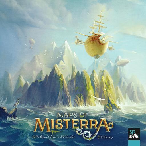 Imagen de juego de mesa: «Maps of Misterra»