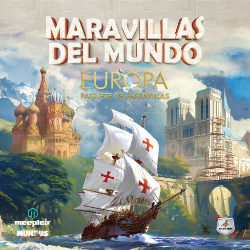 Imagen de juego de mesa: «Maravillas del Mundo: Europa»