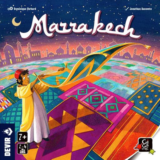 Imagen de juego de mesa: «Marrakech »