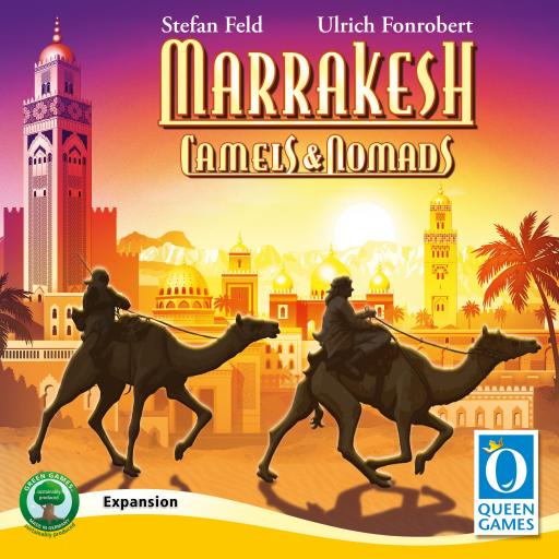 Imagen de juego de mesa: «Marrakesh: Camels & Nomads»