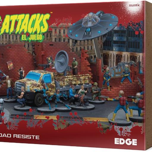 Imagen de juego de mesa: «Mars Attacks: La humanidad resiste»