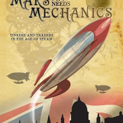 Imagen de juego de mesa: «Mars Needs Mechanics»