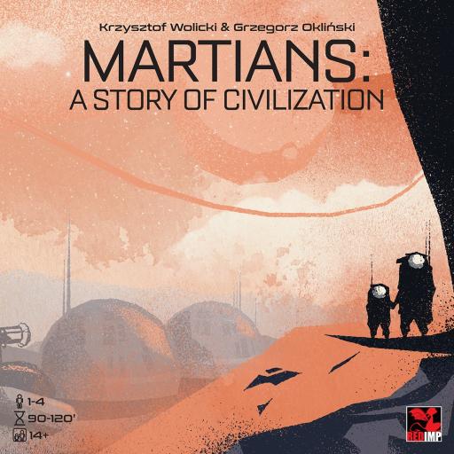 Imagen de juego de mesa: «Martians: A Story of Civilization»