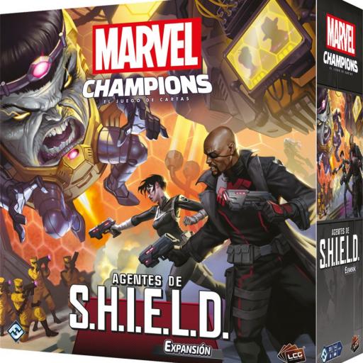 Imagen de juego de mesa: «Marvel Champions: LCG – Agentes de S.H.I.E.L.D.»