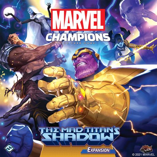 Imagen de juego de mesa: «Marvel Champions: LCG – La sombra del titán loco»