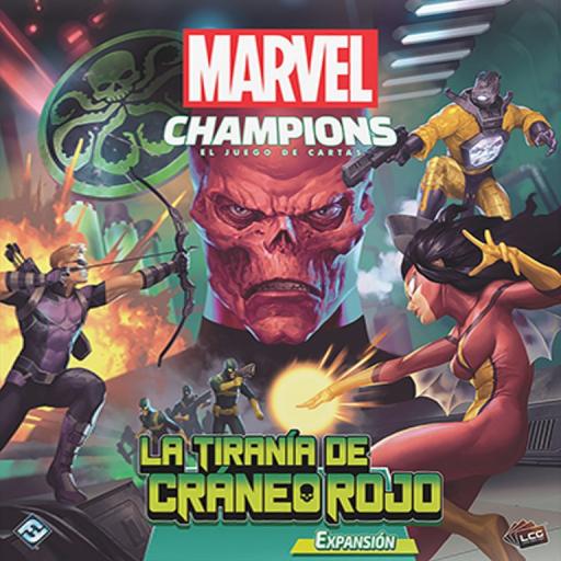 Imagen de juego de mesa: «Marvel Champions: LCG – La tiranía de Cráneo Rojo»