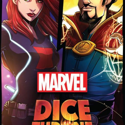 Imagen de juego de mesa: «Marvel Dice Throne: Black Widow v. Doctor Strange»