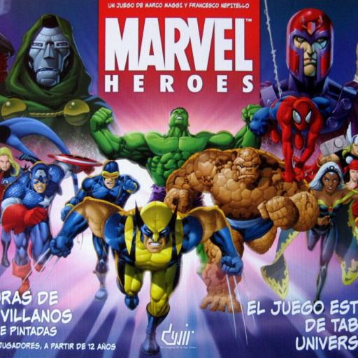 Imagen de juego de mesa: «Marvel Heroes»