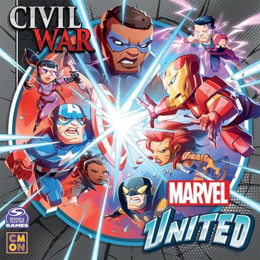 Imagen de juego de mesa: «Marvel United: Civil War»