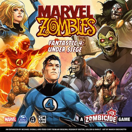 Imagen de juego de mesa: «Marvel Zombies: Fantastic 4 Under Siege»