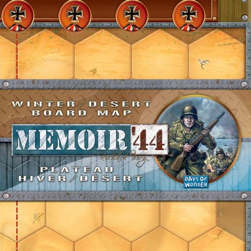 Imagen de juego de mesa: «Memoir '44: Tablero de Invierno y Desierto»