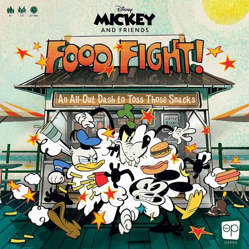 Imagen de juego de mesa: «Mickey and Friends: Food Fight»