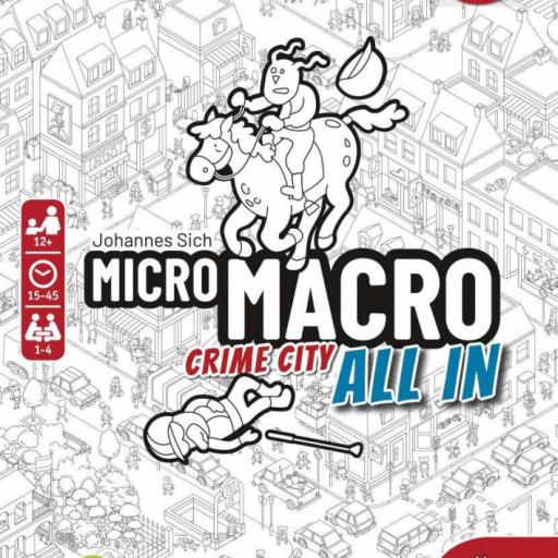 Imagen de juego de mesa: «MicroMacro: Crime City – All In»