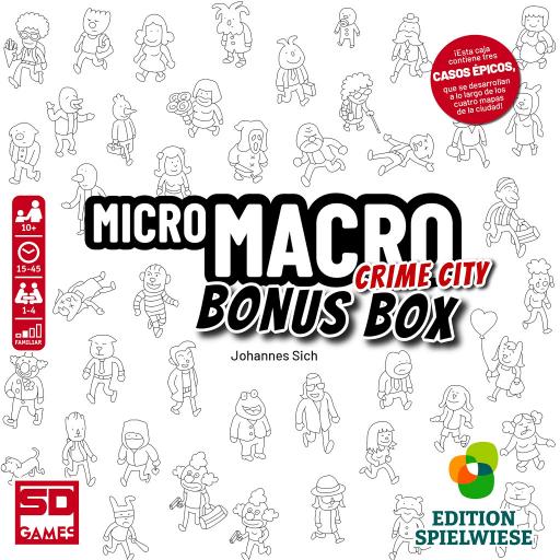 Imagen de juego de mesa: «MicroMacro: Crime City – Bonus Box»