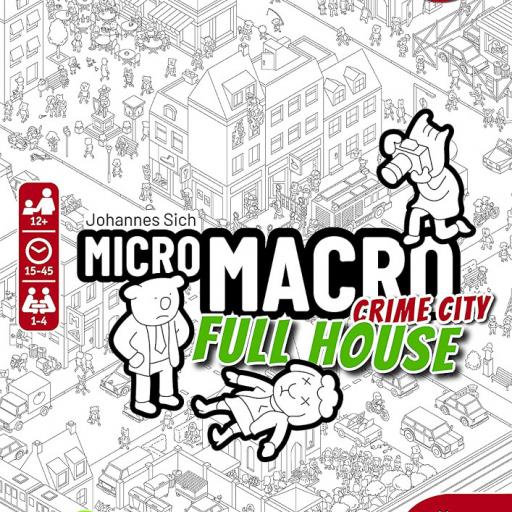 Imagen de juego de mesa: «MicroMacro: Crime City – Full House»