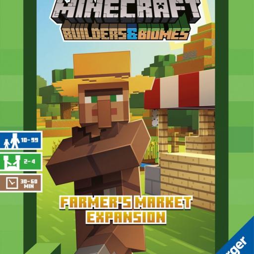 Imagen de juego de mesa: «Minecraft: Builders & Biomes – Farmer's Market Expansion»