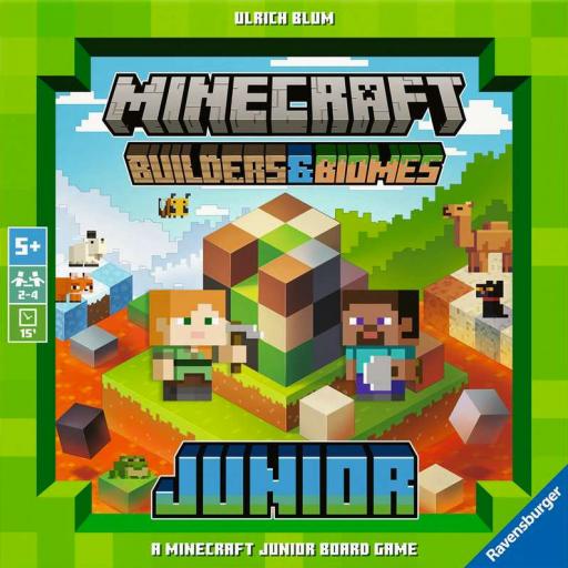 Imagen de juego de mesa: «Minecraft: Builders & Biomes – Junior»