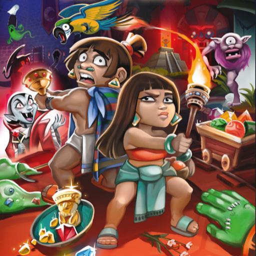 Imagen de juego de mesa: «Mineros del Imperio: Aztecas y Monstruos»