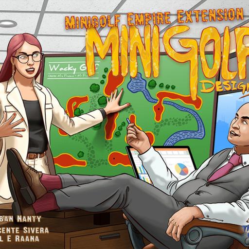 Imagen de juego de mesa: «Minigolf Designer: Minigolf Empire Extension»