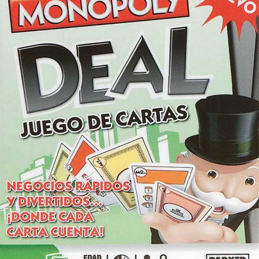 Imagen de juego de mesa: «Monopoly Deal Juego de Cartas»