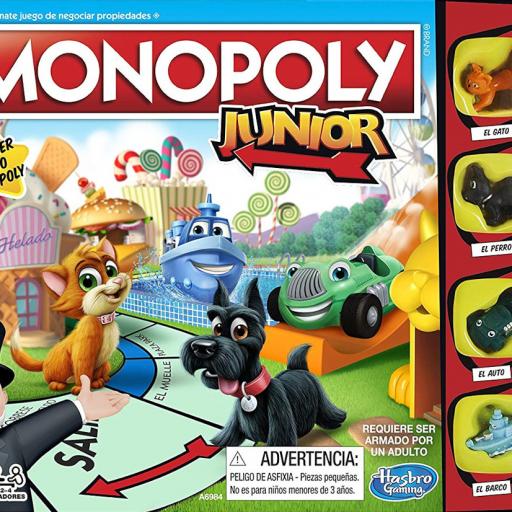 Imagen de juego de mesa: «Monopoly Junior»