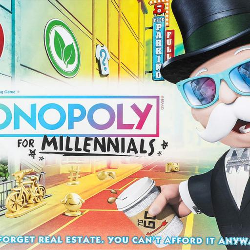 Imagen de juego de mesa: «Monopoly para Millennials»