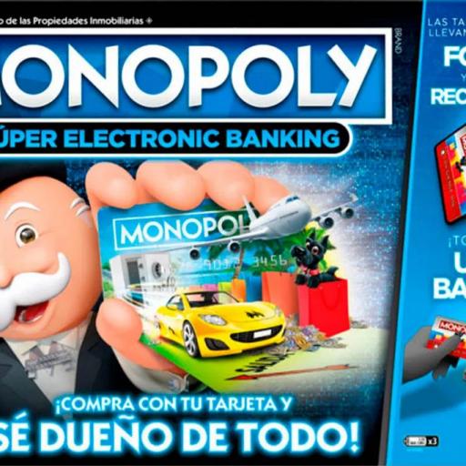 Imagen de juego de mesa: «Monopoly: Super Electronic Banking»