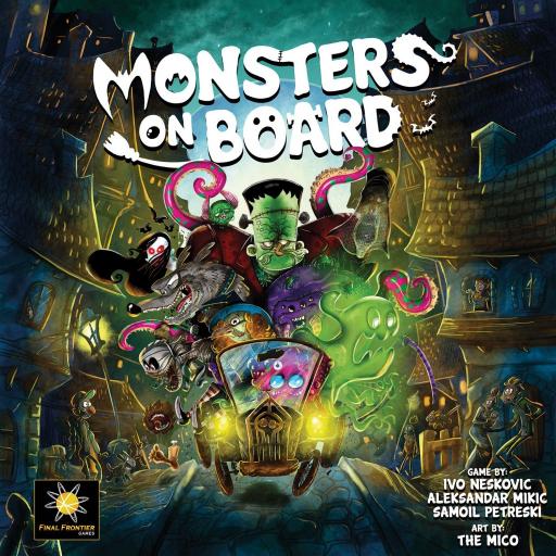 Imagen de juego de mesa: «Monsters on Board»