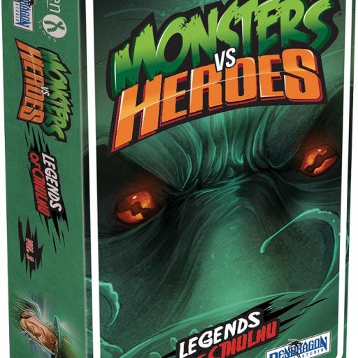 Imagen de juego de mesa: «Monsters Vs. Heroes: Legends of Cthulhu»