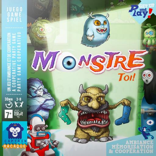 Imagen de juego de mesa: «Monstre Toi!»