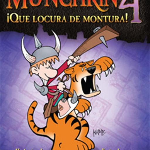 Imagen de juego de mesa: «Munchkin 4: ¡Qué locura de montura! »