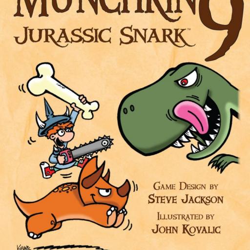 Imagen de juego de mesa: «Munchkin 9: Jurásico Sarcástico»