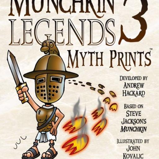Imagen de juego de mesa: «Munchkin Leyendas 3: La Leyenda del Munchkin»