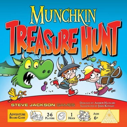 Imagen de juego de mesa: «Munchkin Treasure Hunt»