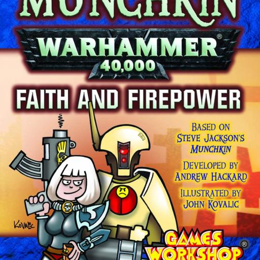 Imagen de juego de mesa: «Munchkin Warhammer 40,000: Lealtad y Potencia de Fuego»